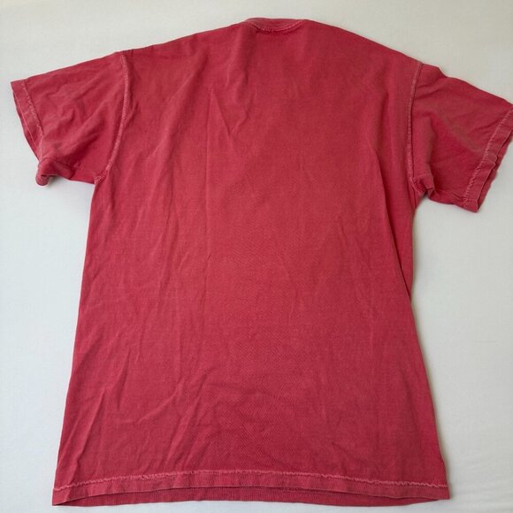 Comfort Colors Shirt Womens Medium Red Drop The Rope Graphic Tee Cotton Slogan - Picture 9 of 9